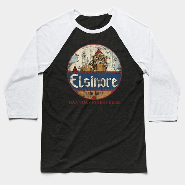 Elsinore Beer Baseball T-Shirt by skill dewa